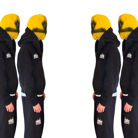 YELLOW STUDDED BEANIE